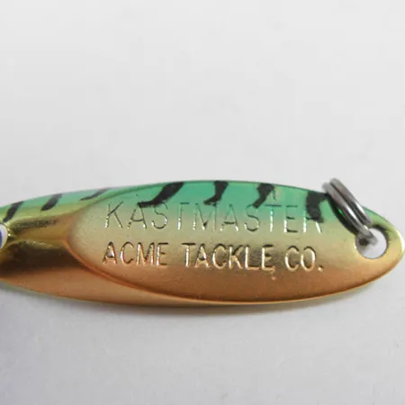 Acme Kastmaster Skeddrag, Fire Tiger, 3,5g, Polerad Mässing, #0882