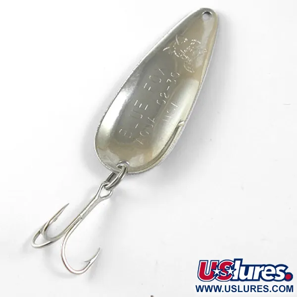 Blue Fox Strobe Aqua Skeddrag, Vit / Svart, 10g, USA, #0921