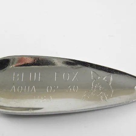 Blue Fox Strobe Aqua Skeddrag, Vit / Svart, 10g, USA, #0921