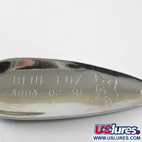 Blue Fox Strobe Aqua Skeddrag, Vit / Svart, 10g, USA, #0921