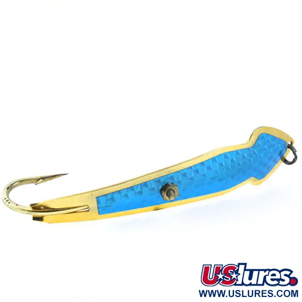 Tony Accetta Pet spoon 18 Skeddrag, Guld / Blå, 40g, vasskyddat, #0923