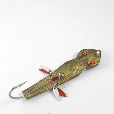 Herter's Wobbling Jig, Nickel / Mässing, 14.2g, Vertikaljigg, #0937