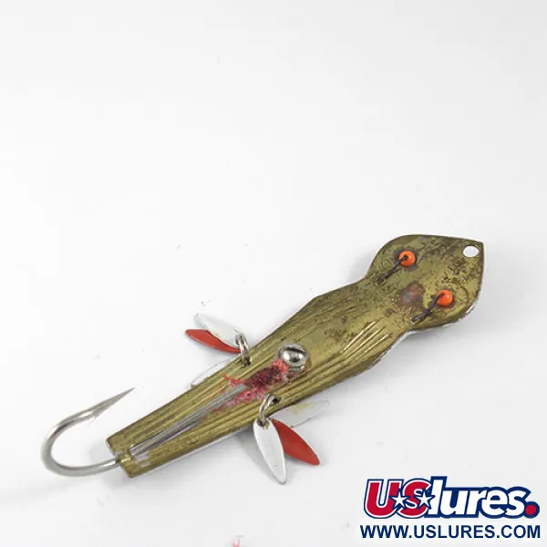 Herter's Wobbling Jig, Nickel / Mässing, 14.2g, Vertikaljigg, #0937