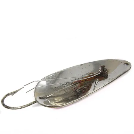 Weedless Dardevle Dardevlet Skeddrag, Röd/Vit/Nickel, 19g, #0940