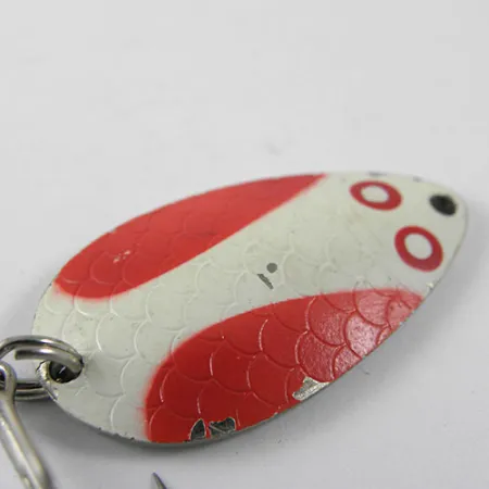 Wright & McGill Pay-Master Skeddrag, Röd/Vit/Nickel, 7g, Vintage, #0941