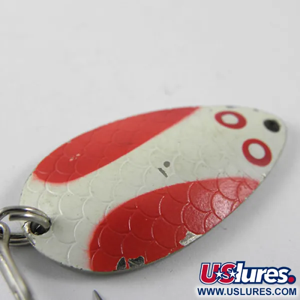 Wright & McGill Pay-Master Skeddrag, Röd/Vit/Nickel, 7g, Vintage, #0941