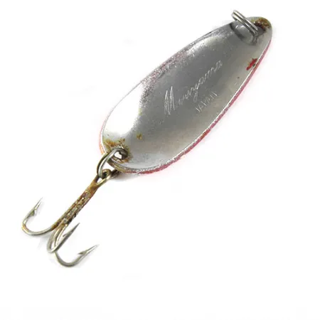 Moriyama Skeddrag, Röd / Vit / Nickel, 7,5g, Vintage-klassiker, #0946