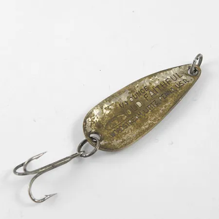 Woodstream Old Faithful Skeddrag, Mässing, 7g, Vintage, #0953