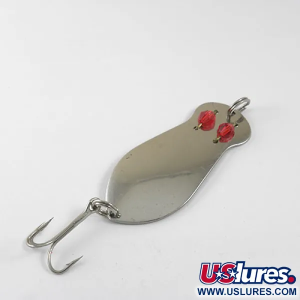 Herter's Waseca Skeddrag, Nickel / Röda Ögon, 14g, #0967