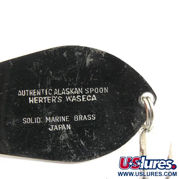 Herter's Waseca Skeddrag, Nickel / Röda Ögon, 14g, #0967