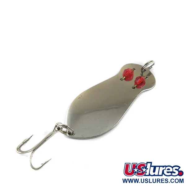 Herter's Waseca Skeddrag, Nickel / Röda Ögon, 14g, #0967