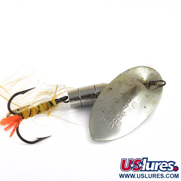 Panther Martin Zavorra con Mosca 15 Spinnare, Nickel, 11g, #0987