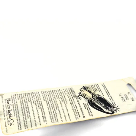 Blue Fox Pixee Skeddrag, Nickel / Orange, 14g, Romsäck, #1008