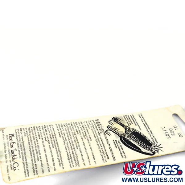 Blue Fox Pixee Skeddrag, Nickel / Orange, 14g, Romsäck, #1008