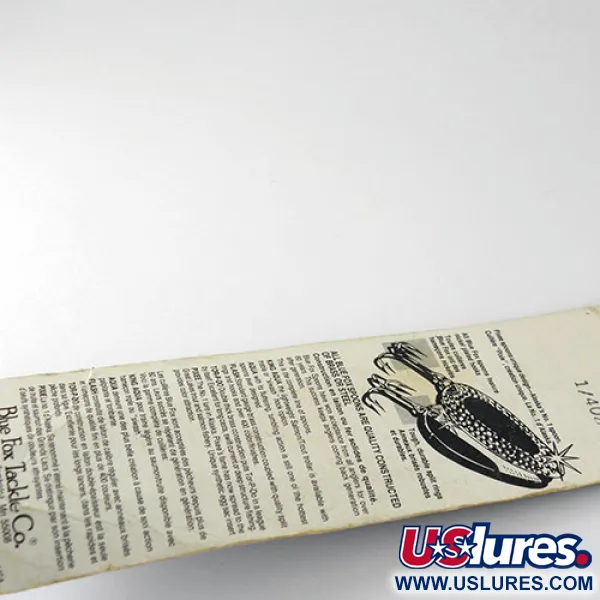 Blue Fox Pixee Skeddrag, Nickel / Orange, 7g, Romsäcksinlägg, #1009