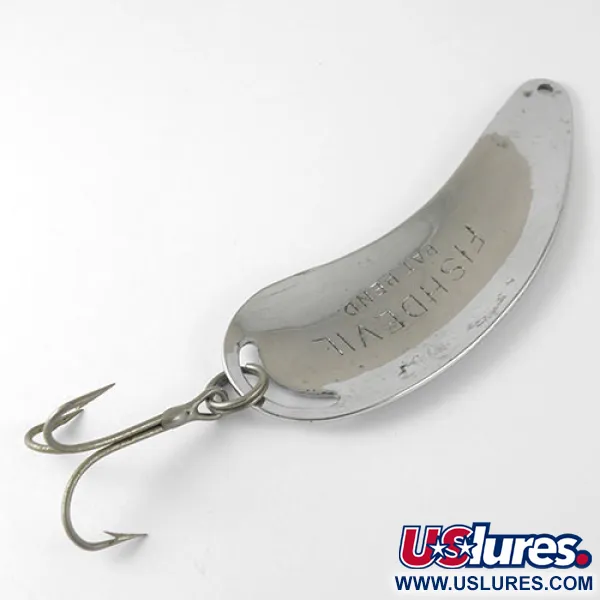 Fish Devil Skeddrag, Nickel, 25g, Vintagemodell, #1010