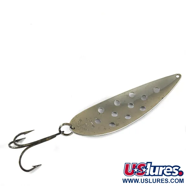 Chruscz Spoonfish Skeddrag, Nickel, 28g, perforerat, #1018