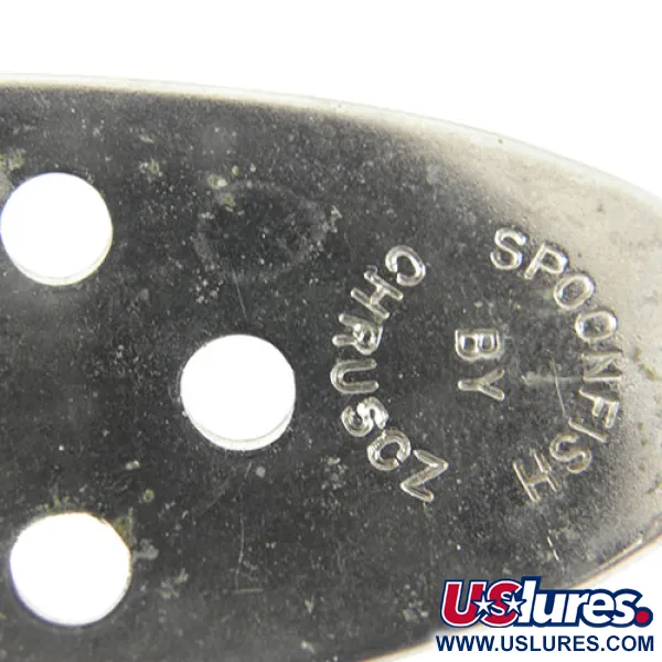 Chruscz Spoonfish Skeddrag, Nickel, 28g, perforerat, #1018