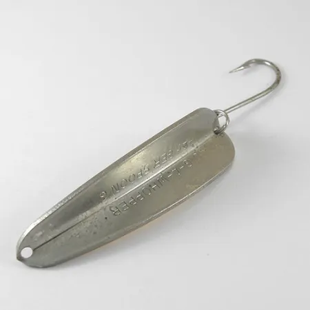 HT Enterprises Jig-A-whooper Hawgler spoon #6 Skeddrag, Silver, 21g, #1019