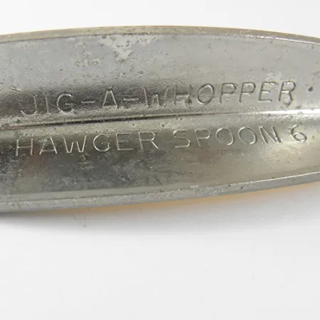 HT Enterprises Jig-A-whooper Hawgler spoon #6 Skeddrag, Silver, 21g, #1019