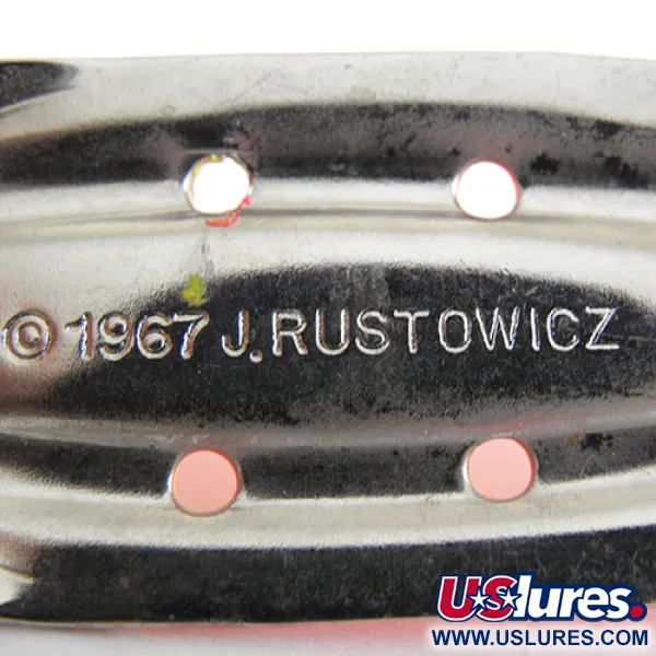 Charger №3 Skeddrag, Nickel / Röd / Gul, 12.5g, USA, #1021