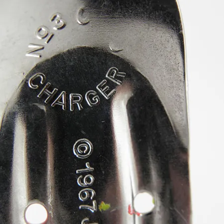 Charger №3 Skeddrag, Nickel / Röd / Gul, 12.5g, USA, #1021