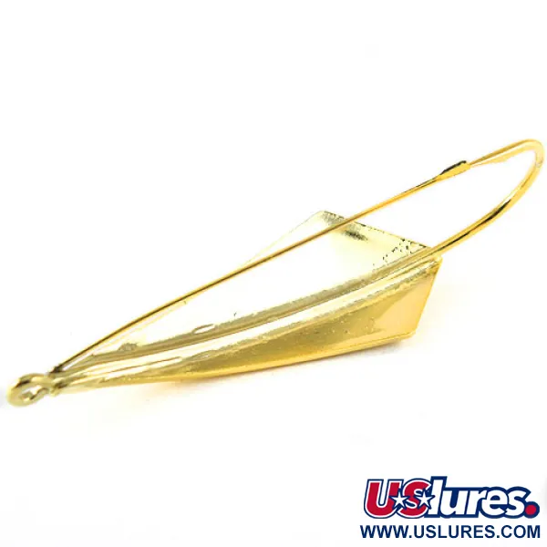 Rebel Weedless ArrowHead Vassdrag, Guld, 14g, guldpläterad, #1023