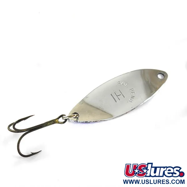 Happiness Is bait HI spoon Skeddrag, Nickel / Blå, 15g, Vintage, #1029