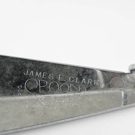 James E. Clark Clark Spoon Vasskyddat Skeddrag, Nickel, 15g, #1051