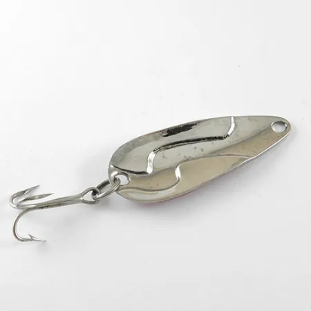 Weber Kobbler Skeddrag, Red / White / Nickel, 7g, S-Curve, #1052