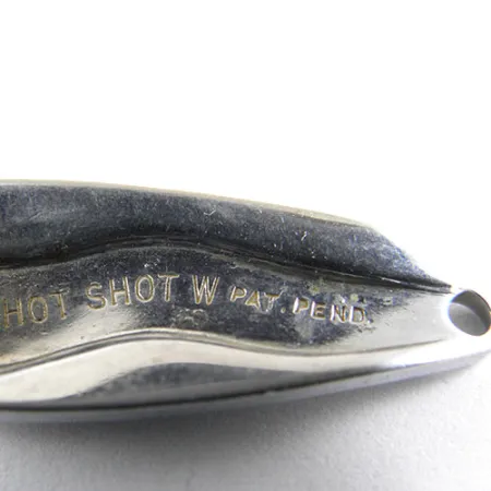 Luhr Jensen Hot Shot W Skeddrag, Nickel / Svart, 4.5g, #1055
