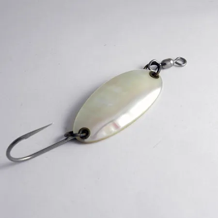 Pflueger Wobbler Spoon Skeddrag, Pärlemor, 7g, Äkta pärlemor, #1070