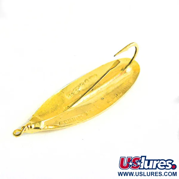 Johnson Silver Minnow Vasskyddat Skeddrag, Guld, 7g, USA-Made, #1071