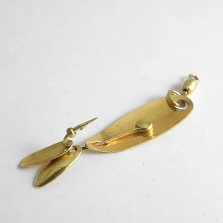 Yakima Bait Hildebrandt Vasskyddat Skeddrag, Guld, 1,1g, #1074