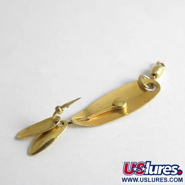 Yakima Bait Hildebrandt Vasskyddat Skeddrag, Guld, 1,1g, #1074