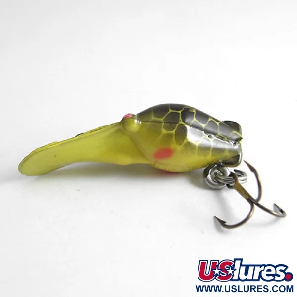 Luhr Jensen Hot Shot 70 Wobbler, Groda, 1,6g, Djupgående, #1075