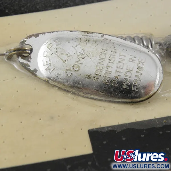 Mepps 3 Comet (with soft bait) Spinnare, Nickel, 17g, Vintage, #1093