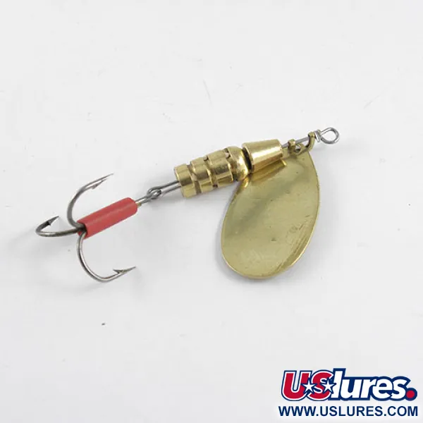 Mepps Aglia 3 Spinnare, Mässing, 7g, Rött Hölje, #1104