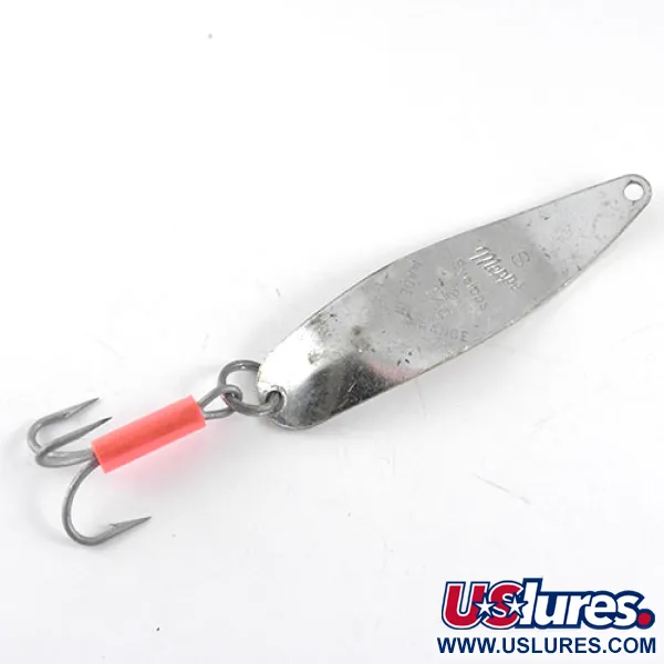 Mepps Syclops 2 Skeddrag, Nickel / Rosa, 17g, S-kurva, #1107