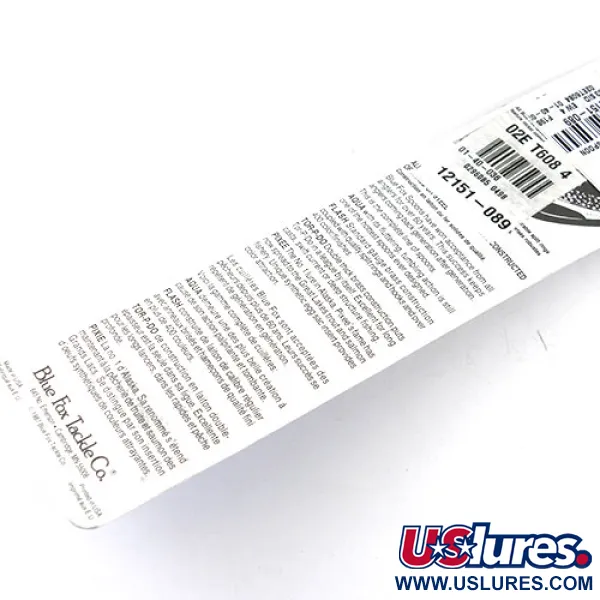 Blue Fox Pixee Skeddrag, Guld / Blå, 24g, Ägginsats, #1109