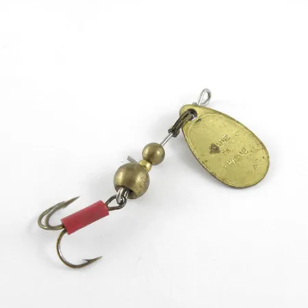 Mepps Aglia 0 Spinnare, Mässing, 2,2g, Röd Slang, #1113