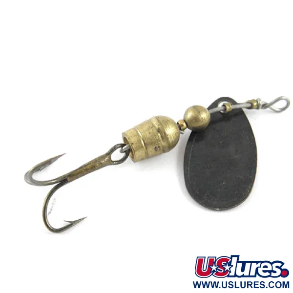 Mepps Aglia 1 Spinnare, Svart, 3,5g, Kon-rotation, #1117