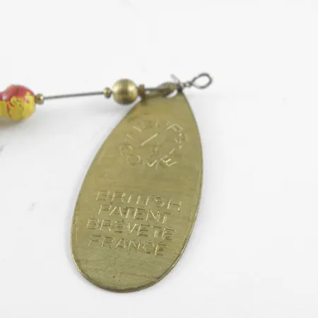 Mepps Comet 4 Spinnare, Mässing, 11g, Vintage, #1121