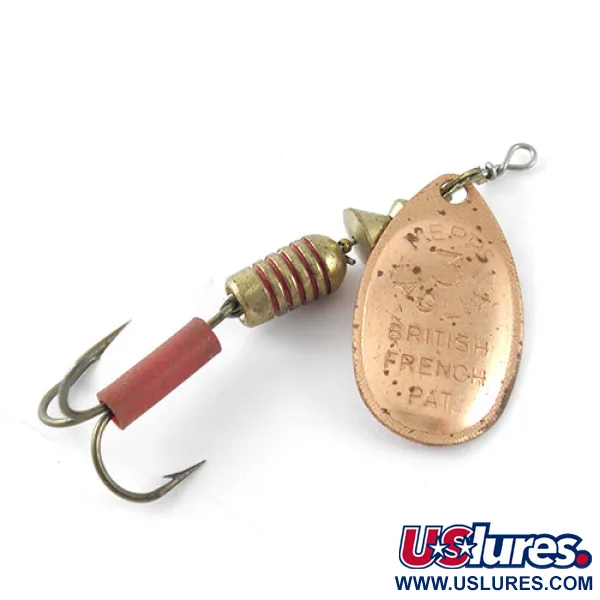 Mepps Aglia 3 Spinnare, Brons, 7g, Mässingskropp, #1131