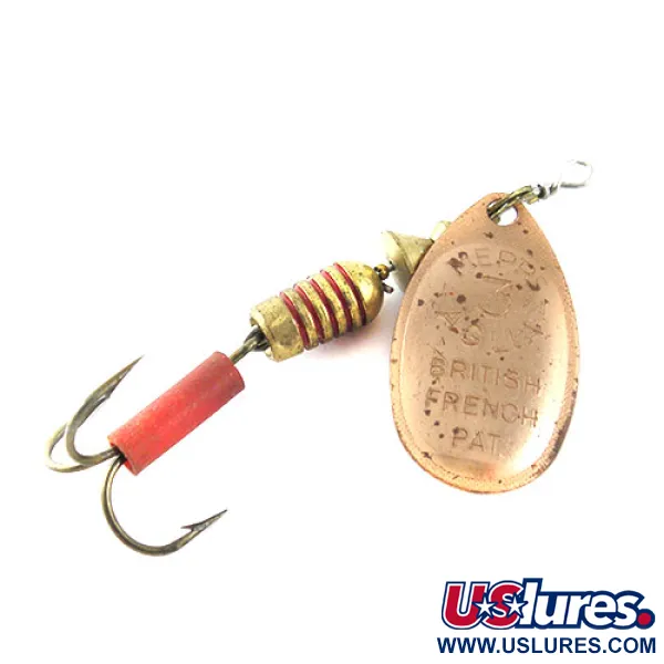 Mepps Aglia 3 Spinnare, Brons, 7g, Mässingskropp, #1131