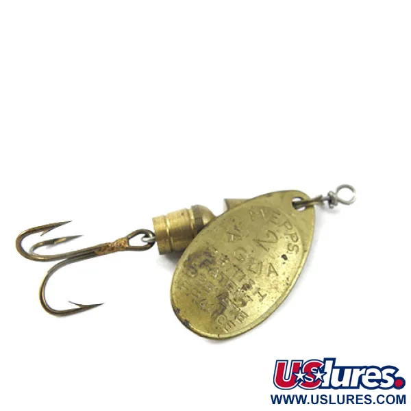 Mepps Aglia 2 Spinnare, Mässing, 4.5g, Klassisk design, #1143