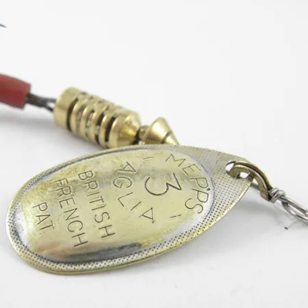 Mepps Aglia 3 Spinnare, Mässing, 7g, Konrotationssystem, #1153