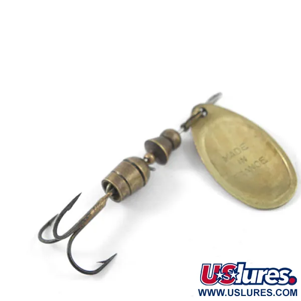 Mepps Aglia 2 Spinnare, Mässing, 4,5g, Vintage, #1154