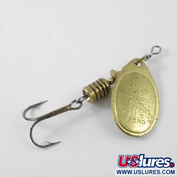 Mepps Aglia 2 Spinnare, Mässing, 4.5g, Klassisk Design, #1163