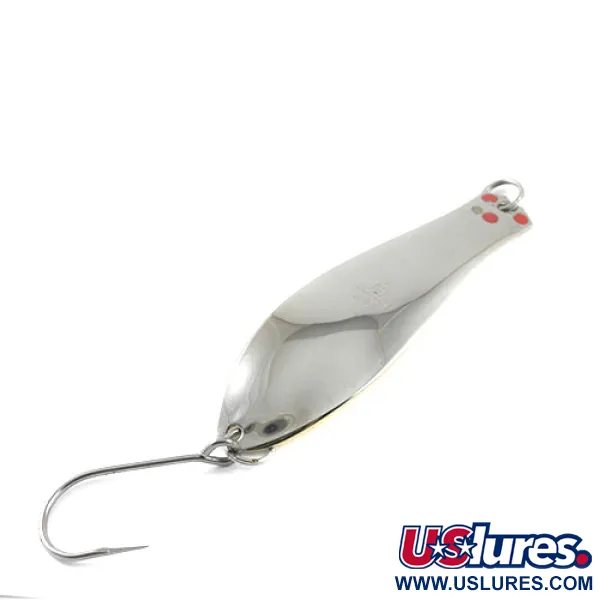 Prescott Spinner Big Doctor 285 Skeddrag, Nickel/Guld/Röd, 30g, #1177